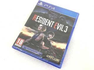 resident evil 3 remake ps4.