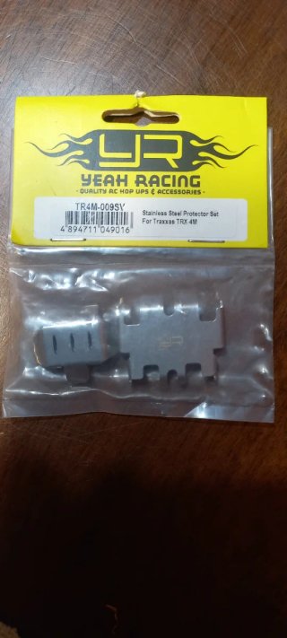 Set Protector Acero Inoxidable Traxxas TRX-4M