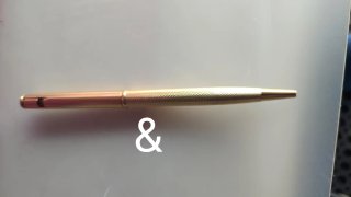 Roller Parker Laminata Oro cm 13x0,7