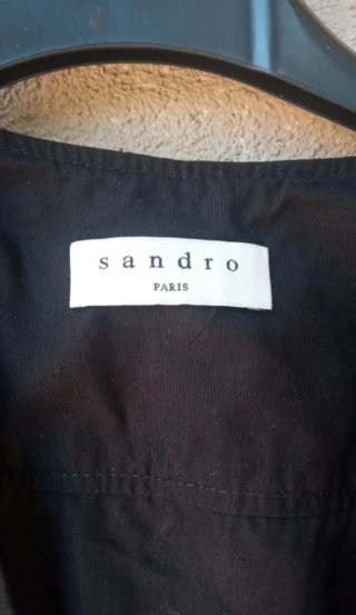 Abito Sandro Paris Nero Donna Taglia S