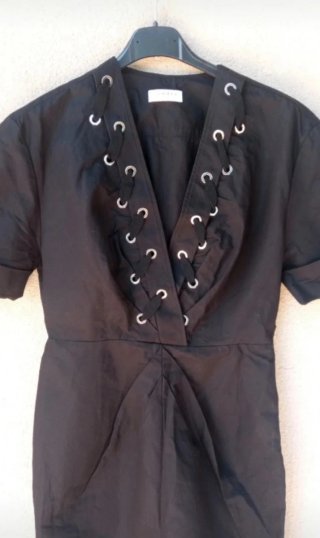 Abito Sandro Paris Nero Donna Taglia S