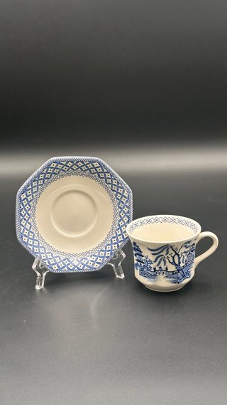 Set 6 Tazze da Tè Staffordshire Vintage