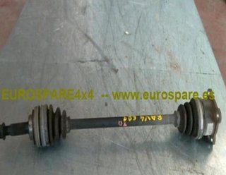 Transmisión trasera izquierda toyota 3686 rav4 2.0