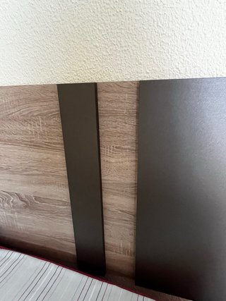 Cabecero cama 150cm con mesillas canape y colchón