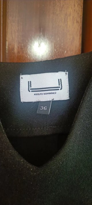 Top negro tirantes finos