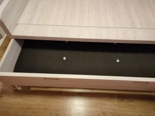 Cama Nido Doble con Encimera mesilla