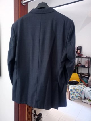 Giacca sartoriale uomo in merinos extra fine