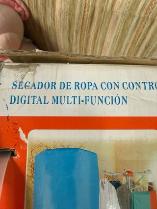 Secadora Portátil Camping Azul