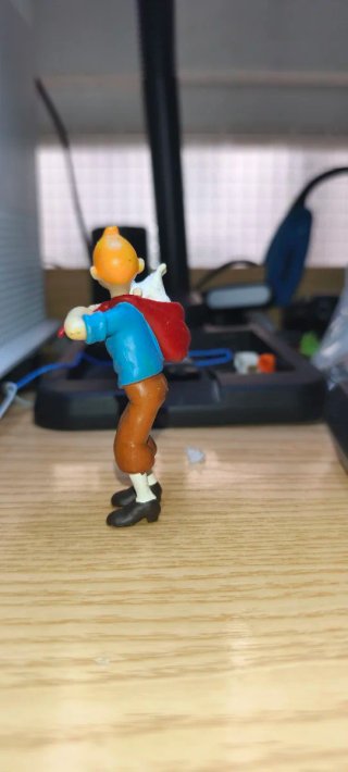 Figura Tintín y Milú
