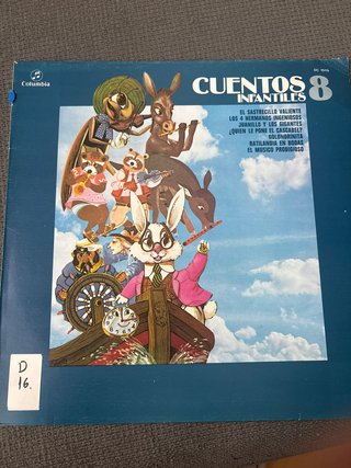 Vinilo Cuentos Infantiles 8 Columbia