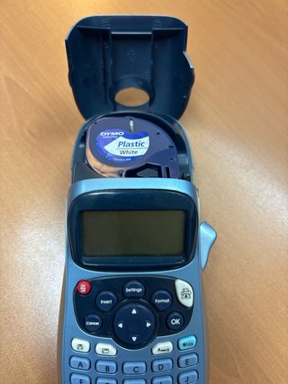 DYMO Letratag + cinta plástica Blanca