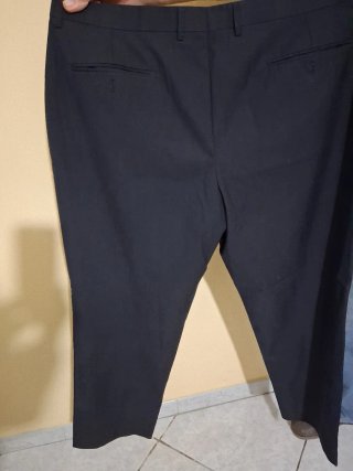 Pantaloni uomo neri over