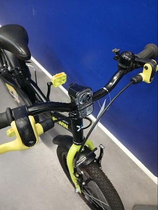 Bicicleta niños 16 pulgadas Btwin 500 Dark Hero negra 4,5 -