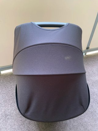 Silla de coche para bebé negra