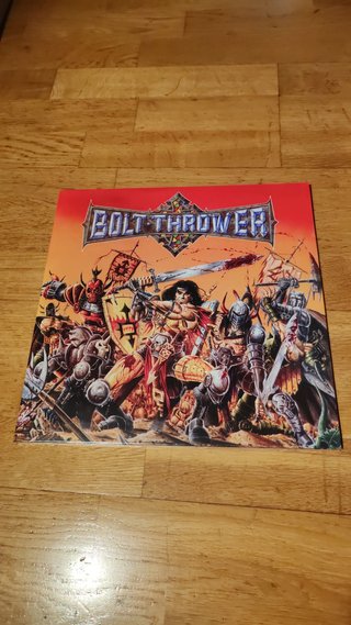 BOLT THROWER - Warmaster LP, Vinilo Negro