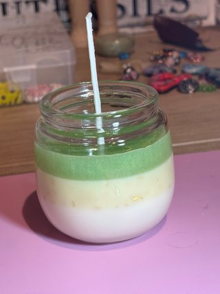 Vela Aromática Jazmín Cera Soja Artesanal