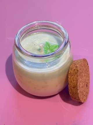 Vela Aromática Jazmín Cera Soja Artesanal
