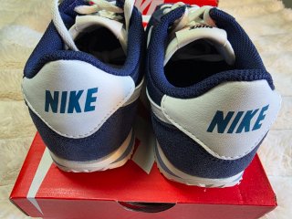 Zapatillas Nike Cortez Azul y Blanco