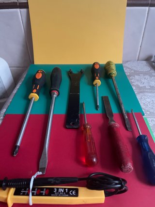 Lote de destornilladores varios
