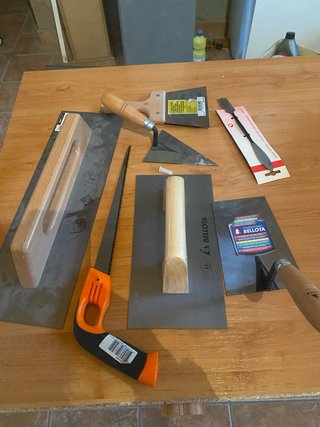 Lote Herramientas albañilería y bricolaje