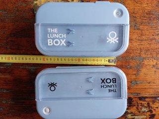 2 x The Lunch Box contenitori blu