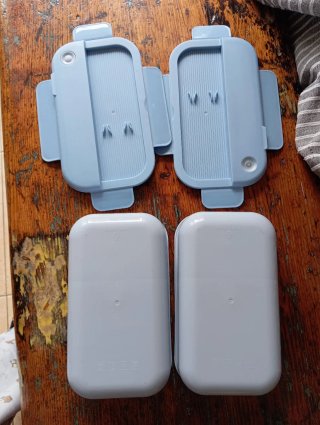 2 x The Lunch Box contenitori blu