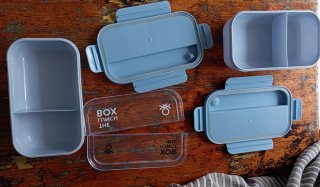 2 x The Lunch Box contenitori blu