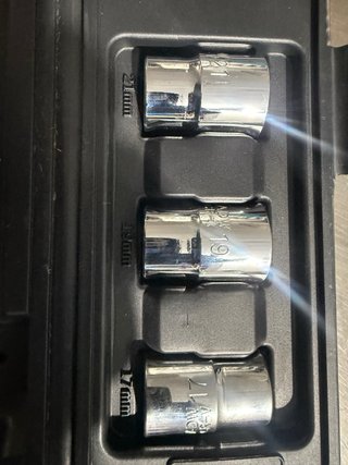 Llave dinamométrica con accesorios
