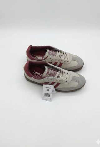 Adidas Samba OG Beige/Rojo