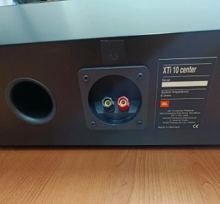Altavoz Central JBL XTI 10 Negro