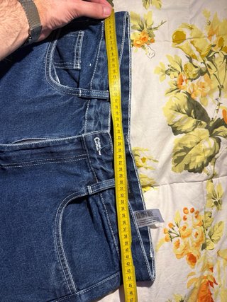 Pantaloni cargo blu