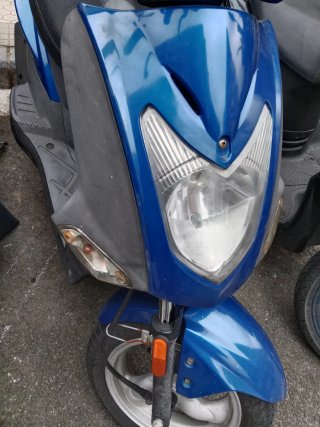 Moto Kymco 125 Scooter Azul/Gris