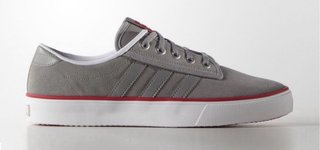 Adidas Kiel Sneakers Grigie Rosse