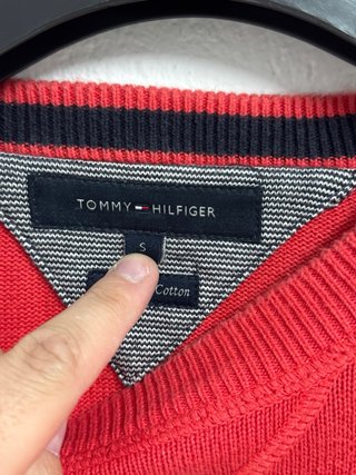 Jersey Tommy Hilfiger Rojo