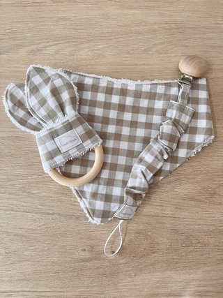 Conjunto Bandana, Chupetero y Mordedor