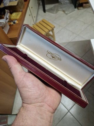 Scatola porta orologio Longines