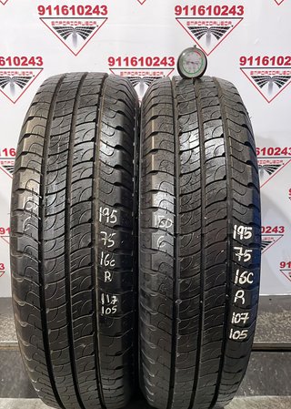 195 75 16C R GOODYEAR RUEDA AL 90% VIDA UTIL