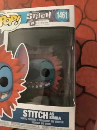 Funko Pop Stitch como Simba 1461 Disney