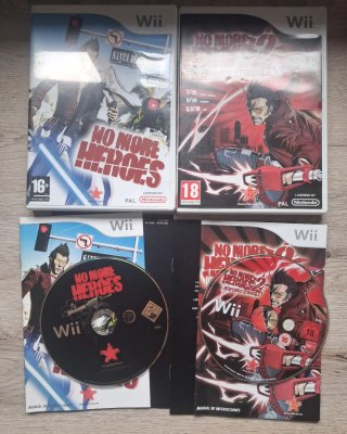 Wii No More Heroes 1 y 2