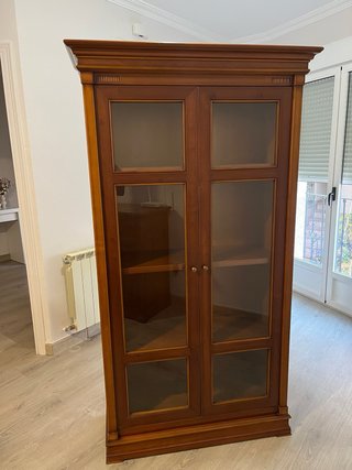 Conjunto comedor madera. Del Corte Inglés
