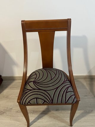 Conjunto comedor madera. Del Corte Inglés