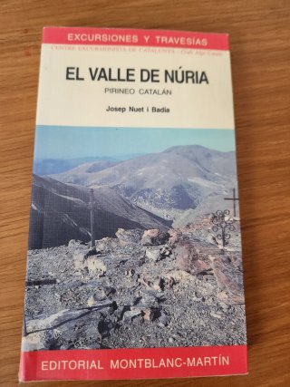 Libro El Valle de Nuria Pirineo Catalán