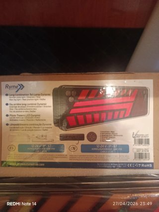 Piloto Trasero LED Ryme Automotive Leer
