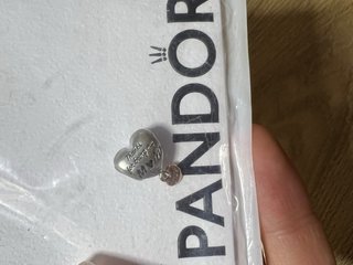 Pandora Corazón Mamá Plata y Oro Rosa