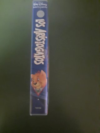 VHS Los Aristogatos Walt Disney Clásicos