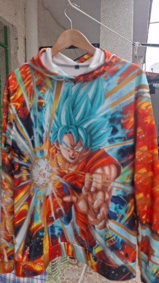 Sudadera Goku Super Saiyan Blue