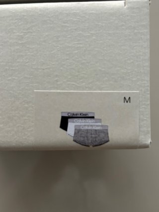 Pack 3 Calzoncillos Calvin Klein Talla M