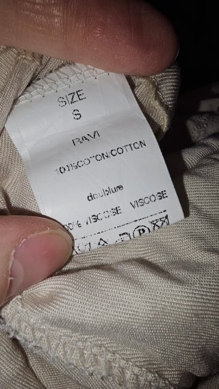 Top encaje Debi Debo beige