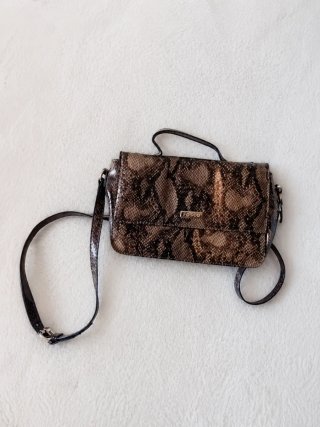 Bolso Fosco estampado serpiente