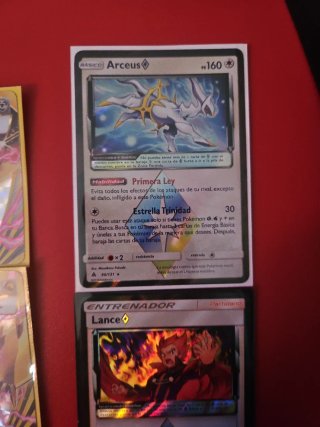 Lote Cartas Pokémon Bronzong, Noivern, Arceus